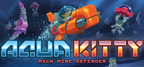 Cover image of  Aqua Kitty - Milk Mine Defender