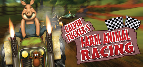 Cover image of  Calvin Tucker's Farm Animal Racing