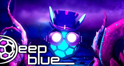 Deep Blue 3D Maze in Space