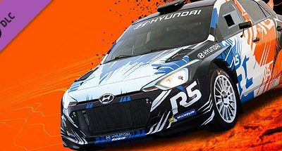 Hyundai R5 rally car