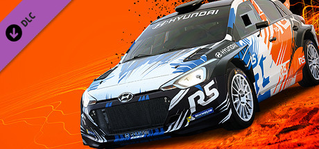 Hyundai R5 rally car