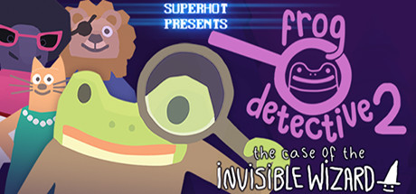 Cover image of  Frog Detective 2: The Case of the Invisible Wizard