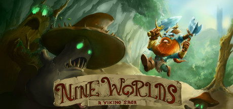 Cover image of  Nine Worlds - A Viking saga