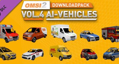 OMSI 2 Add-on Downloadpack Vol 4 – KI-Fahrzeuge