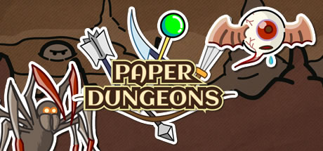 Cover image of  Paper Dungeons