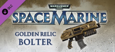 Warhammer 40,0: Space Marine - Golden Relic Bolter