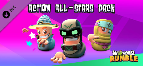 Cover image of  Worms Rumble - Action All-Stars Pack