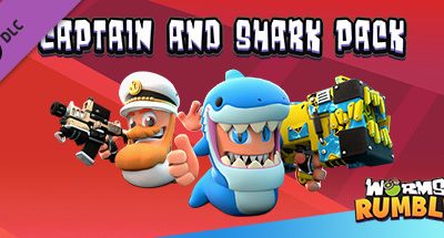 Worms Rumble – Captain & Shark Double Pack