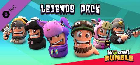 Cover image of  Worms Rumble - Legends Pack