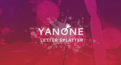 Yanone: Letter Splatter