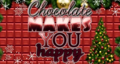 Chocolate makes you happy: New Year