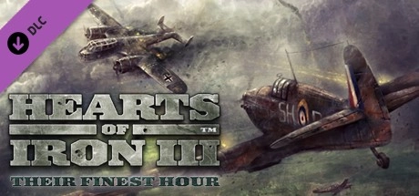 Cover des Steamspiels Hearts of Iron 3: Their Finest Hour