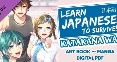 Learn Japanese To Survive Katakana War – Manga + Art Book