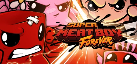 Cover des Steamspiels Super Meat Boy Forever