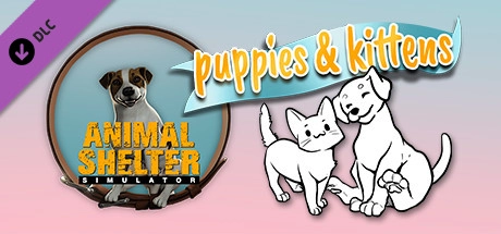 Cover des Steamspiels Animal Shelter - Puppies & Kittens DLC