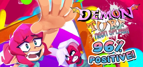 Cover des Steamspiels Demon Turf: Neon Splash