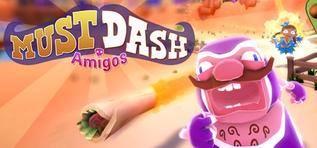 Cover des Steamspiels Must Dash Amigos