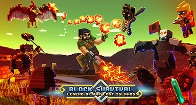 Block Survival: Legend of the Lost Islands