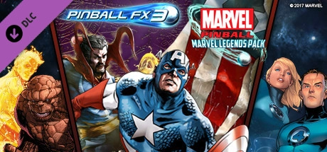 Cover des Steamspiels Pinball FX3 - Marvel Pinball: Marvel Legends Pack