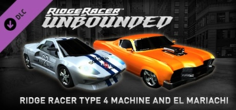 Cover des Steamspiels Ridge Racer Unbounded - Ridge Racer Type 4 Machine and  El Mariachi Pack