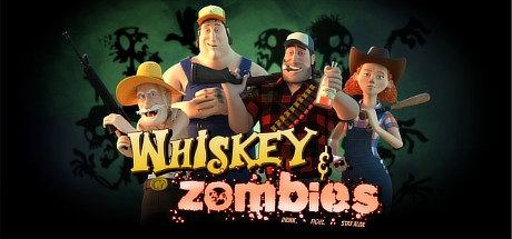 Cover des Steamspiels Whiskey & Zombies: The Great Southern Zombie Escape