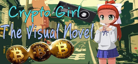 Cover des Steamspiels Crypto Girl The Visual Novel