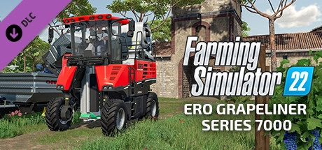 Cover des Steamspiels Farming Simulator 22 - ERO Grapeliner Series 7000