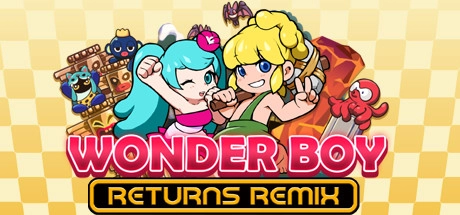 Cover des Steamspiels Wonder Boy Returns Remix