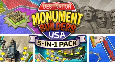 5-in-1 Pack – Monument Builders: Destination USA