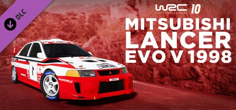 Cover des Steamspiels WRC 10 Mitsubishi Lancer Evo 5 1998