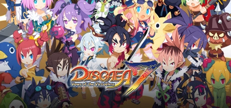 Cover des Steamspiels Disgaea 7: Vows of the Virtueless